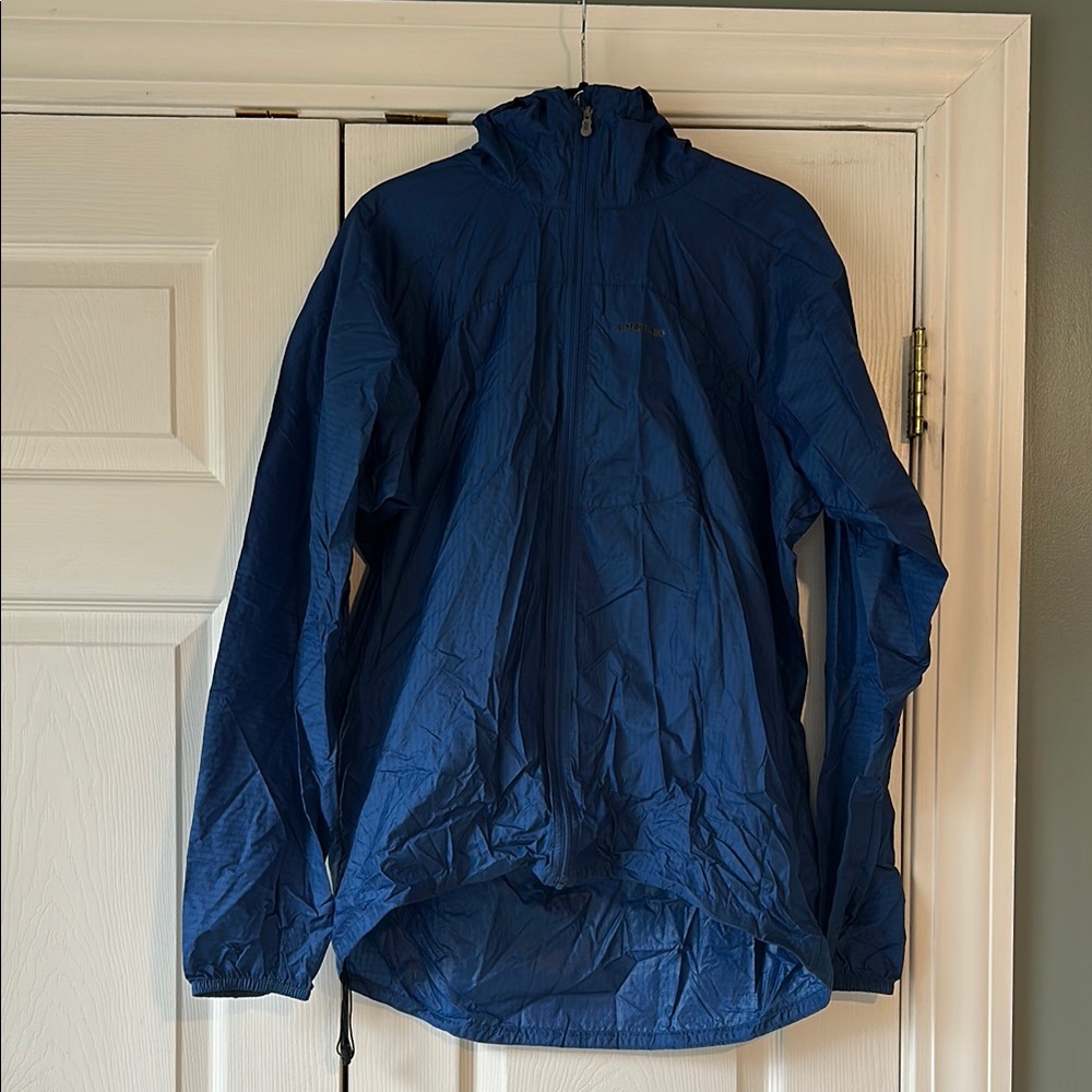 Patagonia Men’s Blue Windbreaker Jacket, sz M